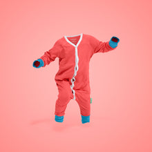 Last inn bildet i Galleri-visningsprogrammet, Bambus pysjamas baby rød 50/56
